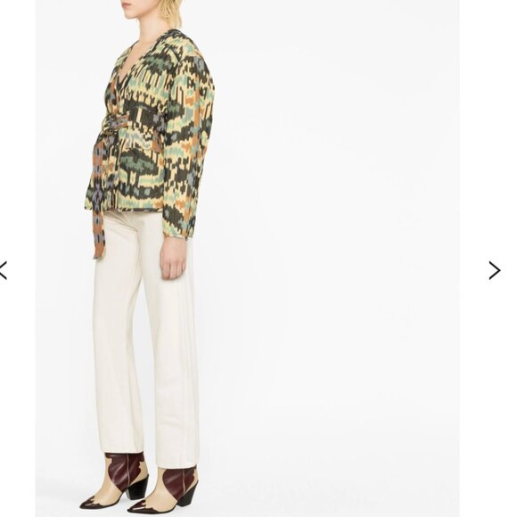Ulla Johnson "Lakshmi" Ikat jacket - Picture 3 of 15